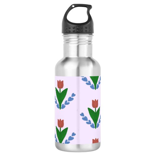 Tulip Wasser Flasche Edelstahlflasche (Vorderseite)