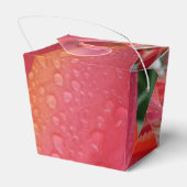 Tulip Water Drops Blume Nehmen Sie die Gesichtsbox Geschenkschachtel (Rückseite)