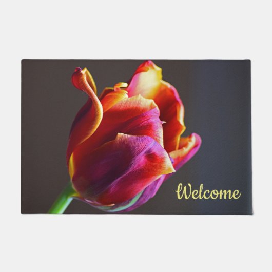 Tulip Welcome Mat Fußmatte (Vorderseite)