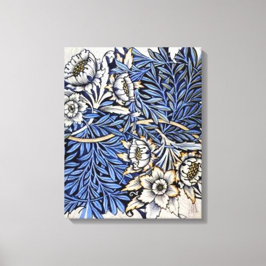 "Tulip & Willow" von William Morris Leinwanddruck (Vorderseite)