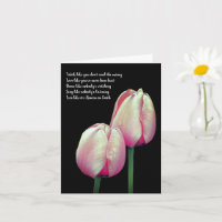 Tulip Work Liebe Dance Sing Live Inspiration Card