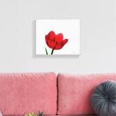 Tulip Wrapped Canvas Leinwanddruck (Insitu (Wohnzimmer))
