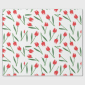 Tulip Wrapping Paper Geschenkpapier (Flach)