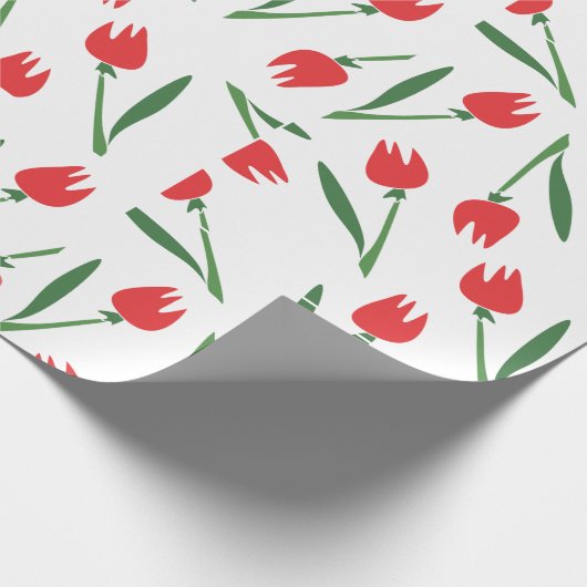 Tulip Wrapping Paper Geschenkpapier (Ecke)