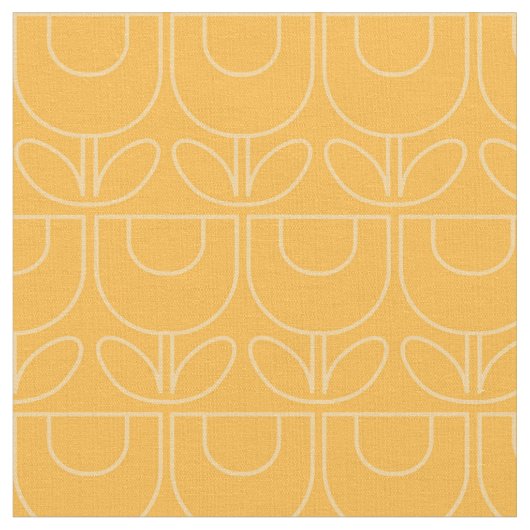 Tulip Yellow Stoff (Nahaufnahme)