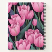 Tulipanes Nocturnos Notizblock (Rückseite)