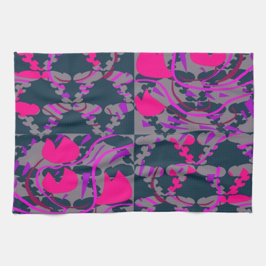 Tulipbulbs Roses Geschirrtuch (Horizontal)