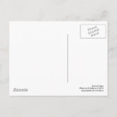 Tulipenbett Postkarte (Rückseite)