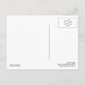 Tulipenbett Postkarte (Rückseite)