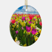 Tulipenfeld Keramik Ornament (Rechts)