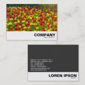 Tulipenmeer Visitenkarte (Vorne/Hinten)