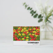 Tulipensee III Visitenkarte (Stehend Vorderseite)