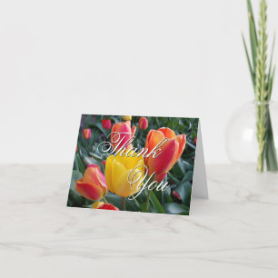 Tulipgarten Dankeskarte
