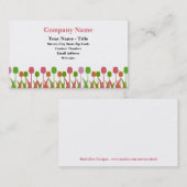 Tulipline Visitenkarten Visitenkarte (Vorne/Hinten)