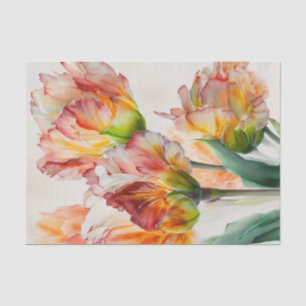 TULIPMANIA 4/6 blendende Papagei-Tulpendesigns Seidenpapier