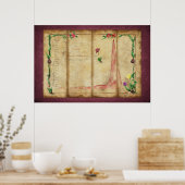 Tulipomania Graph (Byzantium) Poster (Küche)