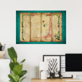 Tulipomania Graph (Minze) Poster (Heimbüro)