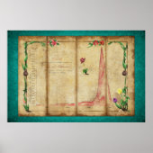 Tulipomania Graph (Minze) Poster (Vorne)