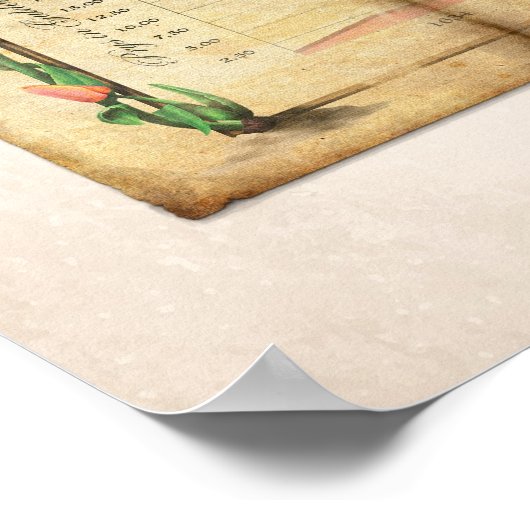 Tulipomanie Poster (Ecke)