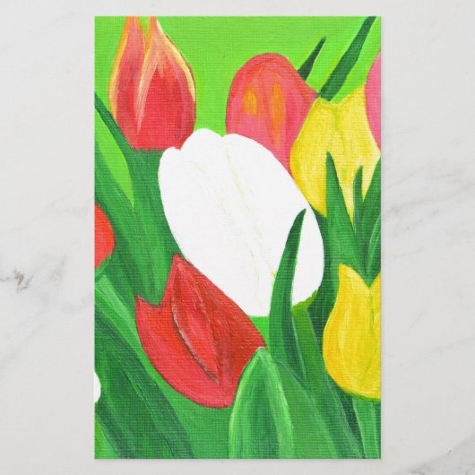 Tulips2 Briefpapier (Vorderseite)