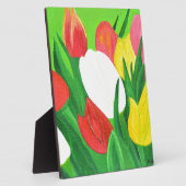 Tulips2 Fotoplatte (Seite)
