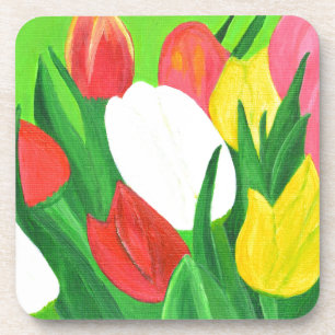 Tulips2 Getränkeuntersetzer