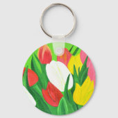 Tulips2 Schlüsselanhänger (Vorderseite)