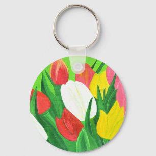 Tulips2 Schlüsselanhänger