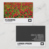 Tulips 02 visitenkarte (Vorne/Hinten)
