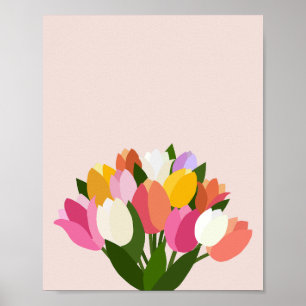 Tulips 05 poster