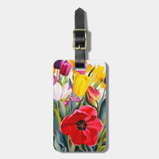 Tulips 2007 gepäckanhänger (Vorderseite vertikal)