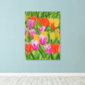 Tulips 2 Leinwand Kunst (Insitu (Holzboden))