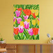 Tulips 2 Leinwand Kunst (Insitu (Wohnzimmer))