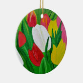 Tulips 2a keramikornament (Rechts)