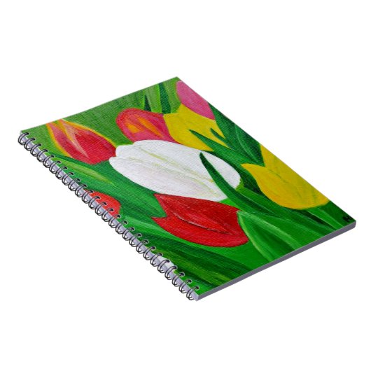 Tulips 2a notizblock (Rechte Seite)