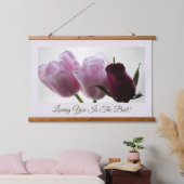 Tulips 3258 wandteppich mit holzrahmen (Schlafzimmer)