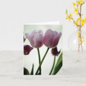 Tulips 3259 karte (Gelbe Blume)