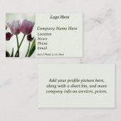 Tulips 3259 visitenkarte (Vorne/Hinten)