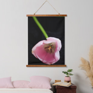 Tulips 3272 wandteppich mit holzrahmen