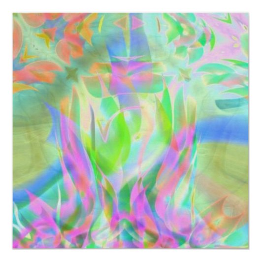 "Tulips and Lilies" Poster (Vorderseite)
