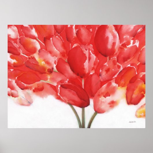 "Tulips are People II" Poster (Vorne)