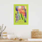 Tulips Art glaubt Poster (Küche)