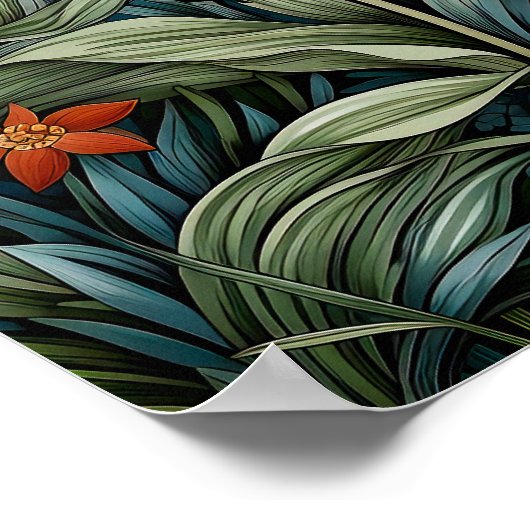 Tulips Art Print Poster (Ecke)