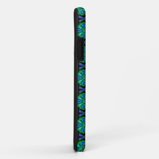 Tulips Artdeco im Retro-Stil Case-Mate iPhone Hülle (Hinten/Rechts)