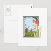 Tulips aus Amsterdam Postkarte (Vorne/Hinten)