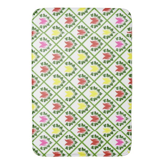 Tulips Badematte (Vorderseite Vertikal)