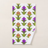 Tulips Badhandtuch Set (Handtuch)