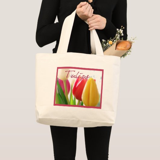 TuLiPs-Bag Jumbo Stoffbeutel (Vorderseite (Produkt))