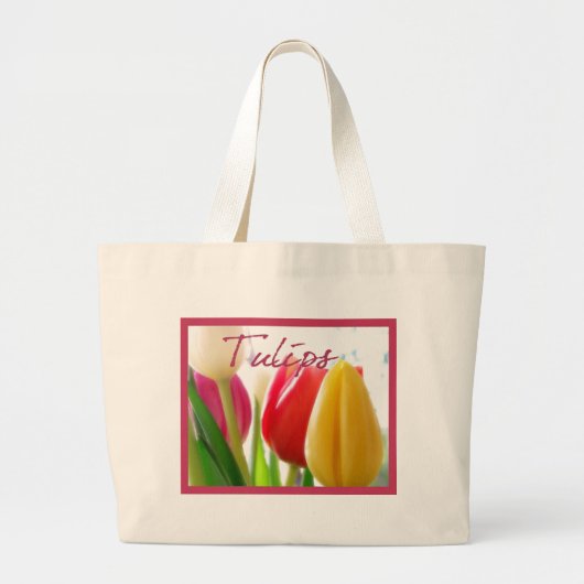 TuLiPs-Bag Jumbo Stoffbeutel (Vorne)