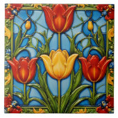 Tulips Beautiful Popular Collection Fliese (Vorderseite)